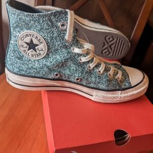 Converse Chuck 70 Canvas Glitter High Top Shoes